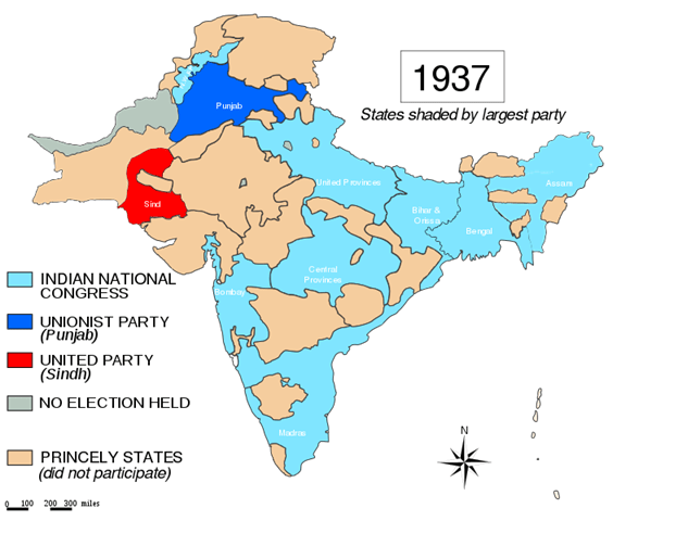 1937 elections in india a