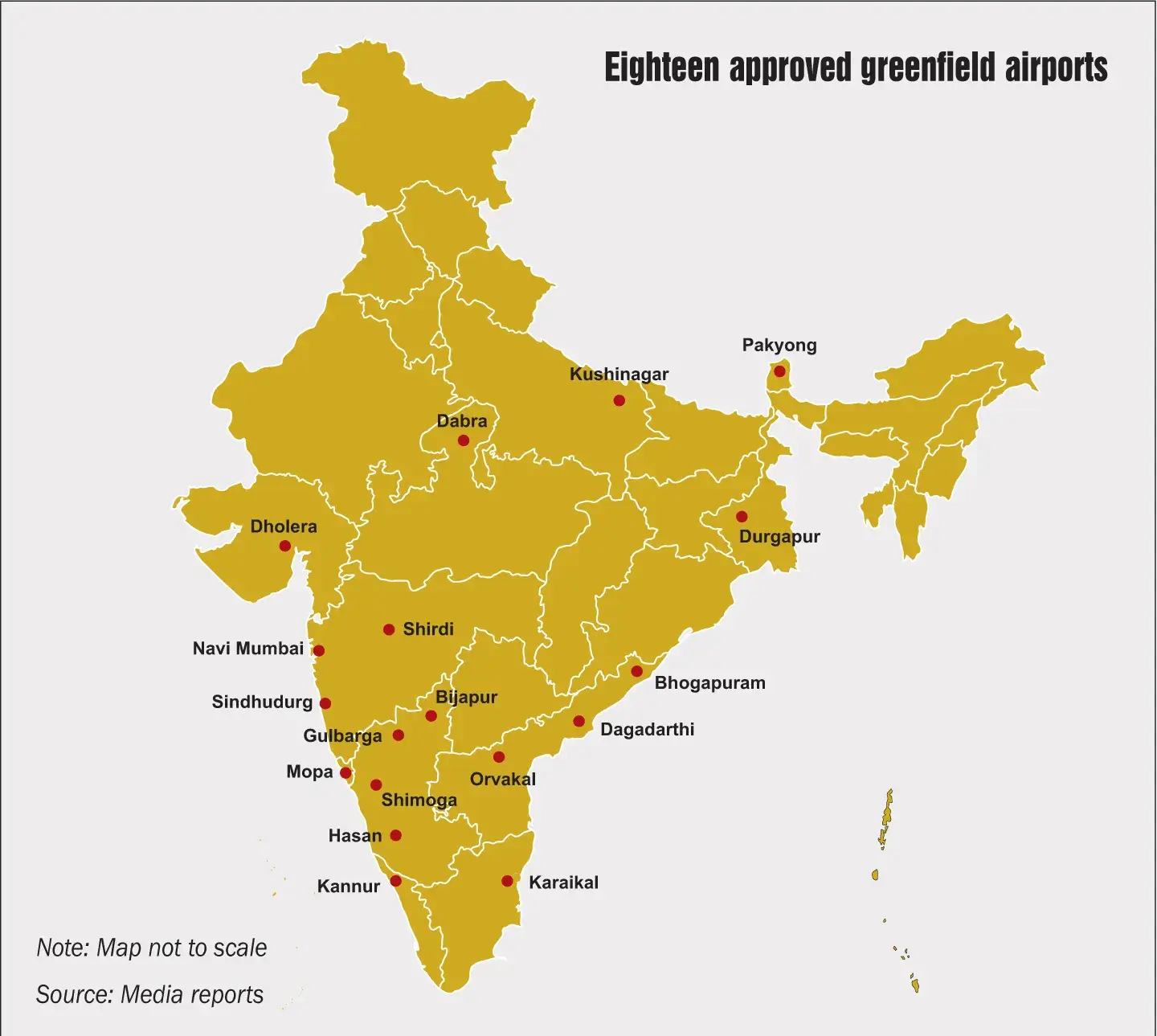 Greenfield Airports in India 1