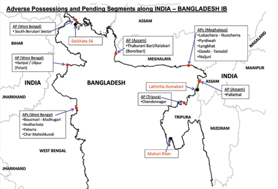 India Bangladesh Land Boundary Agreement